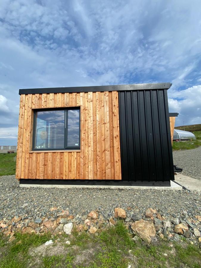 Unique Luxurious Cabin On Sea View Working Croft Garrabost Exteriör bild